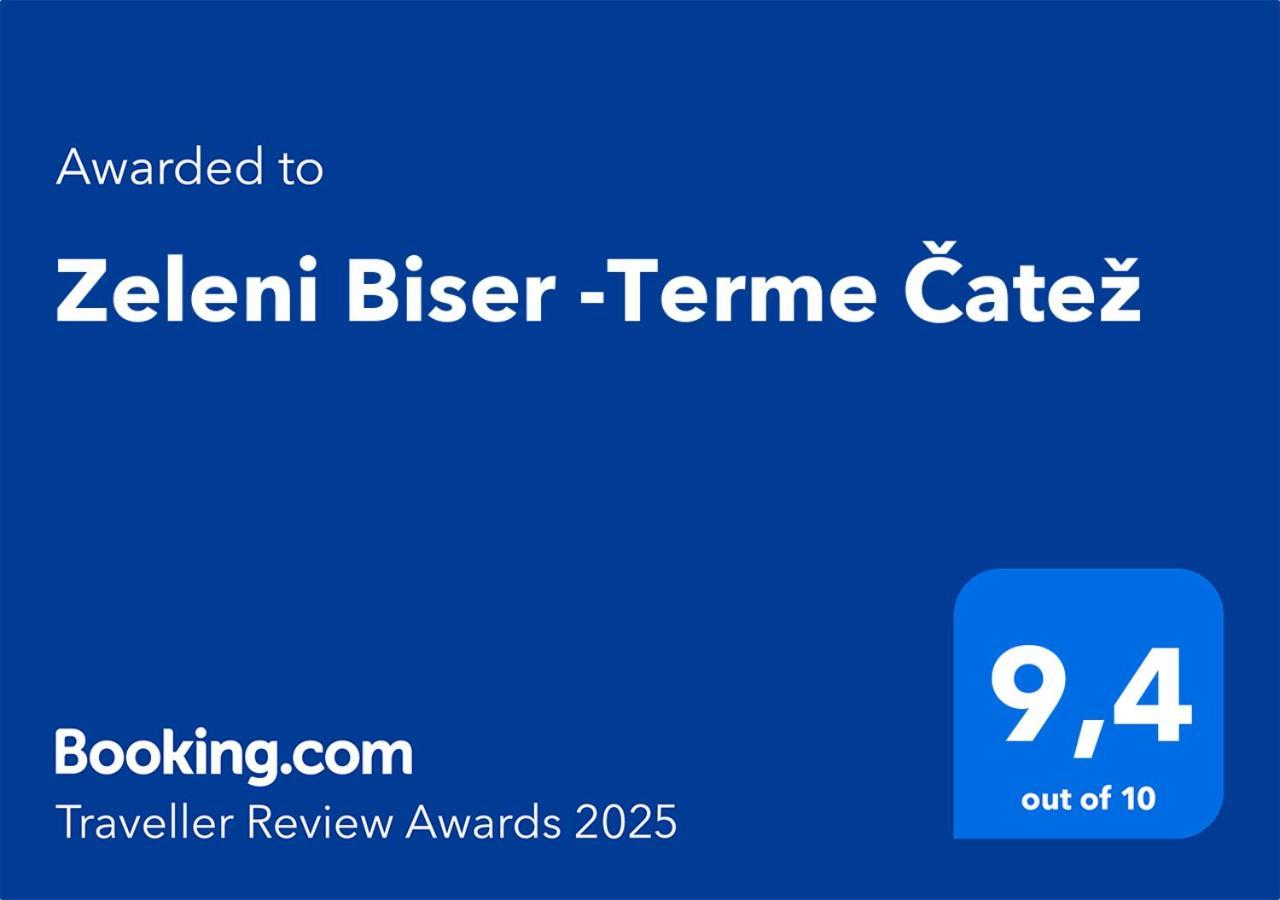 Zeleni Biser -Terme Catez Catez ob Savi Eksteriør bilde